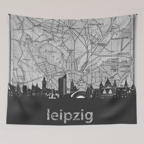 Item preview, leipzig skyline designed and sold by BekimART.