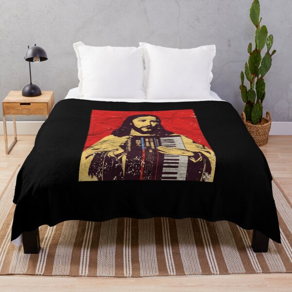 Item preview, Vintage Holy Synthesizer Analog - Jesus Synth Nerd design designed and sold by A-Fashion.