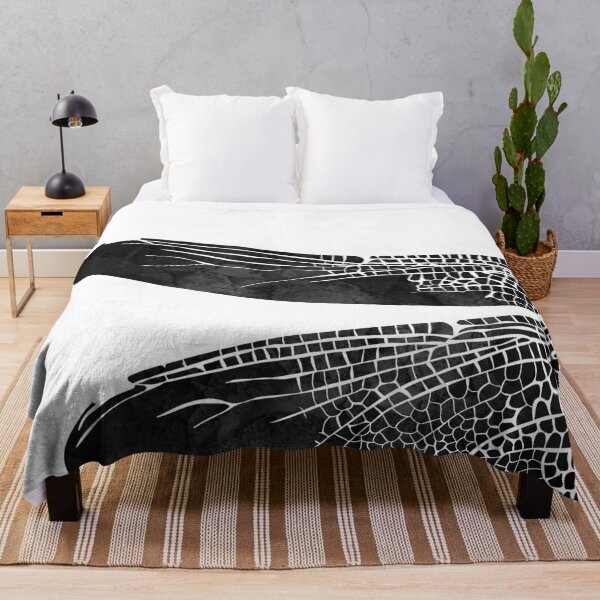 Item preview, dragonfly wing III // black and white designed and sold by missninjacookie.