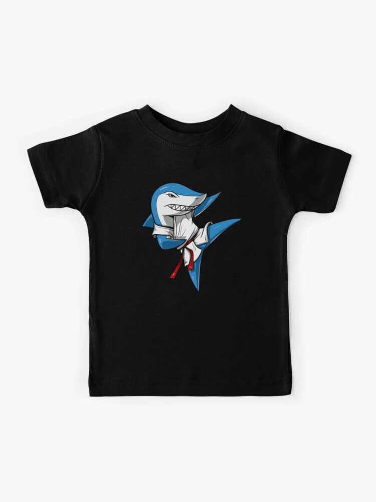  Shark Ninja Karate Ocean Samurai Martial Arts Men Boys Kids  T-Shirt: Clothing, Shoes & Jewelry