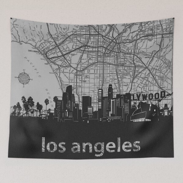 Item preview, los angeles skyline designed and sold by BekimART.