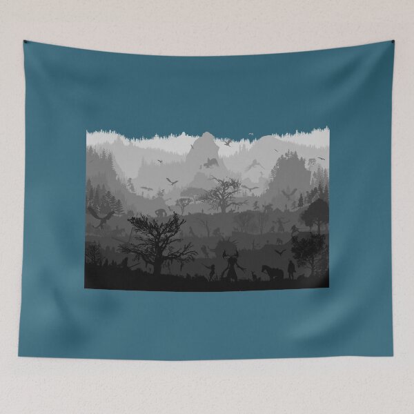Item preview, Copy of WITCHERSCAPE (Transparent Top, Blue Sky) designed and sold by Arbitrarily Awesome.