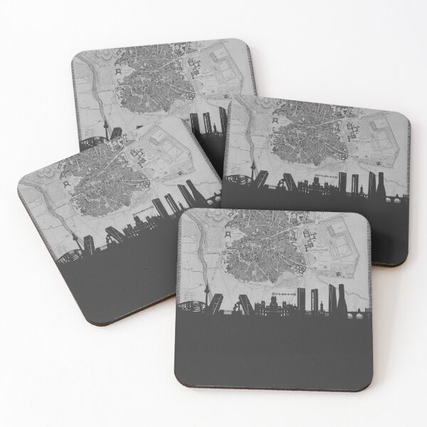 Item preview, madrid skyline designed and sold by BekimART.