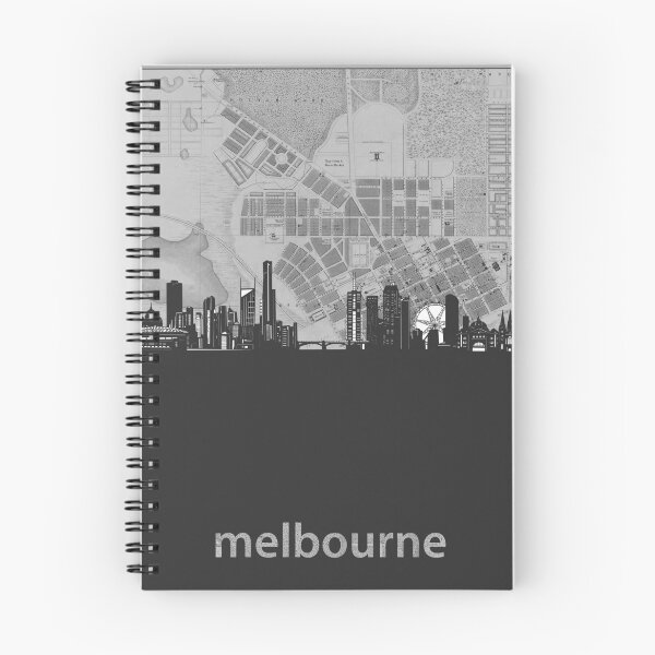 Item preview, melbourne skyline designed and sold by BekimART.