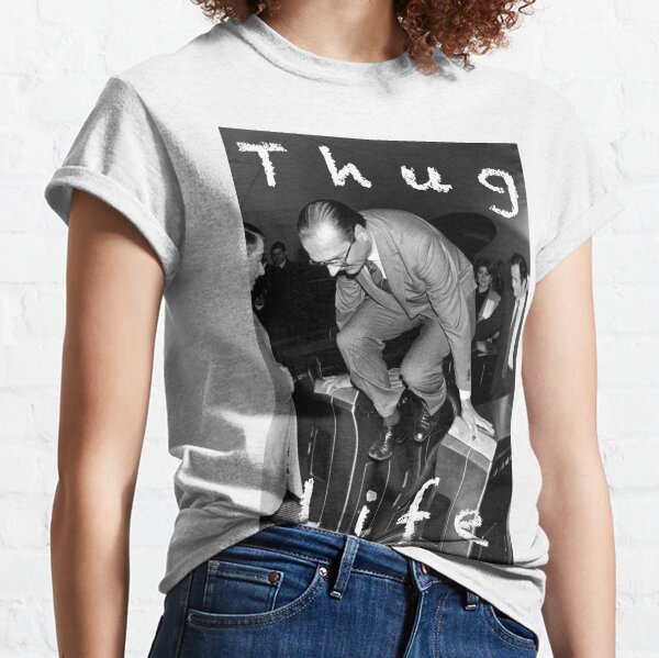 Jacque Chirac Fraudeur T-shirt classique