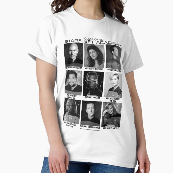 Item preview, Star Trek Next Generation Class Of '87 Starfleet Academy designed and sold by FifthSun.