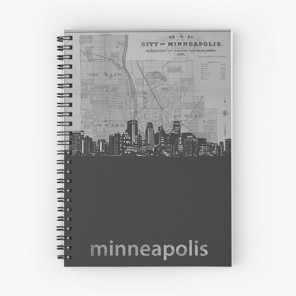 Item preview, minneapolis skyline designed and sold by BekimART.