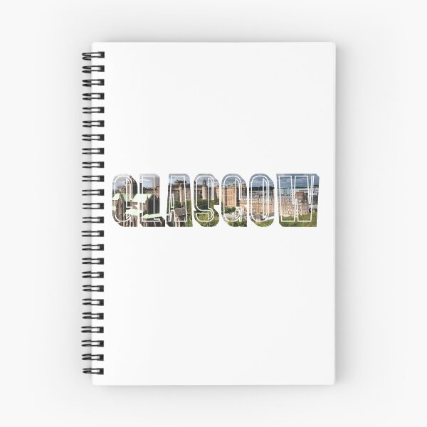 Item preview, Glasgow word made from landscape  designed and sold by qlobba.