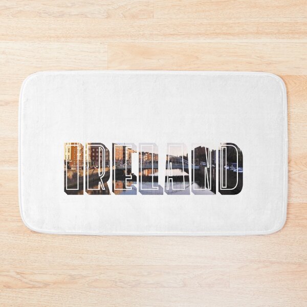 Item preview, Ireland word made from landscape - bridge designed and sold by qlobba.