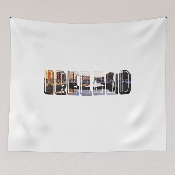 Item preview, Ireland word made from landscape - bridge designed and sold by qlobba.