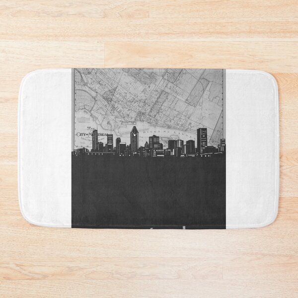 Item preview, montreal skyline designed and sold by BekimART.