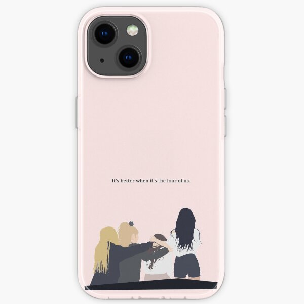 c'est mieux quand c'est nous quatre Coque souple iPhone