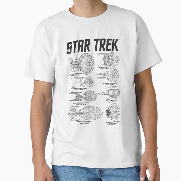 Item preview, Star Trek Ships Of the Past Schematics designed and sold by FifthSun.