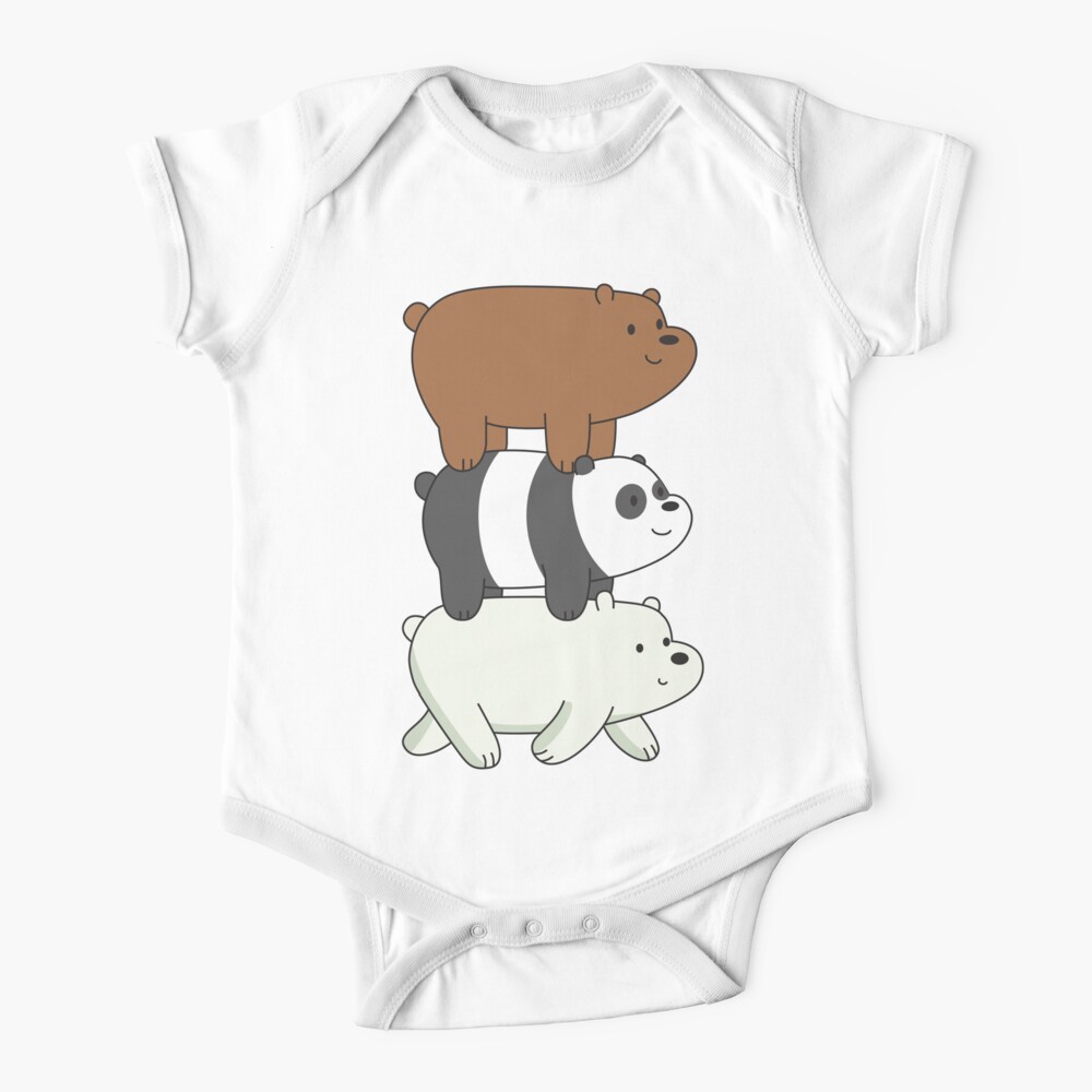 We Bare Bears Baby One-Piece