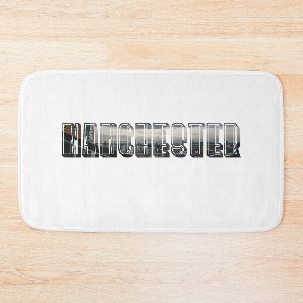 Item preview, Manchester word made from landscape  designed and sold by qlobba.