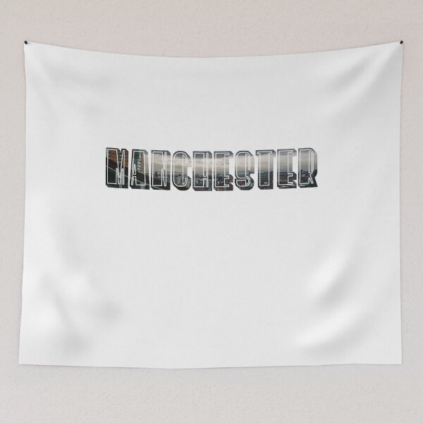 Item preview, Manchester word made from landscape  designed and sold by qlobba.