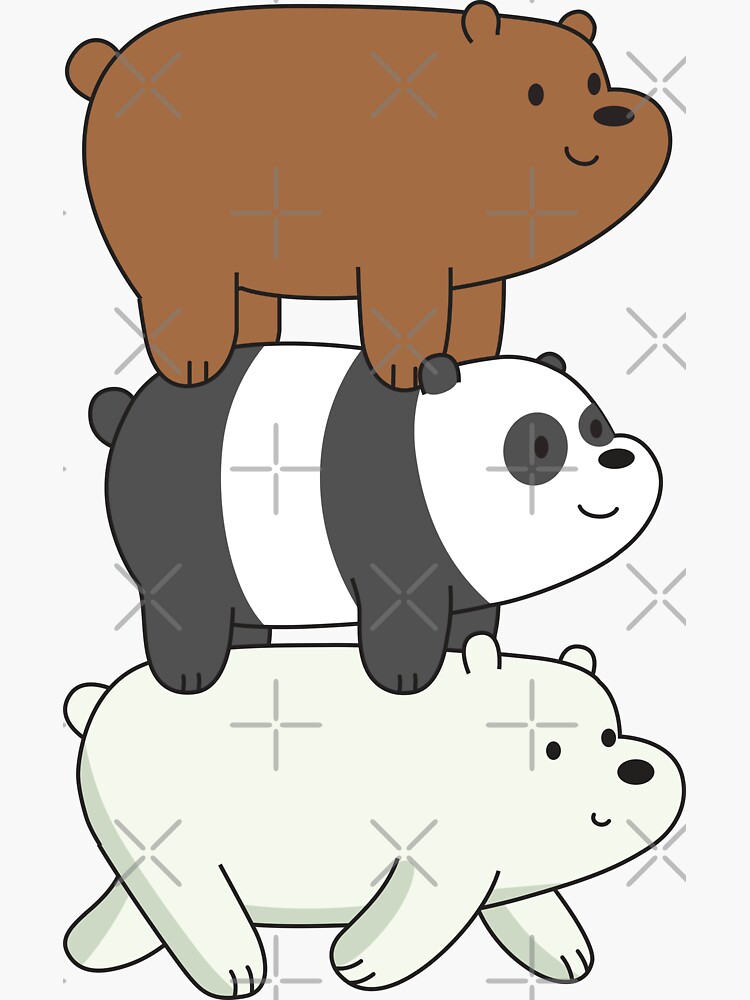 We Bare Bears by plushism