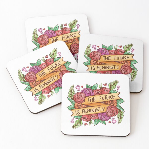 Item preview, The future is feminist designed and sold by OtterFactory.