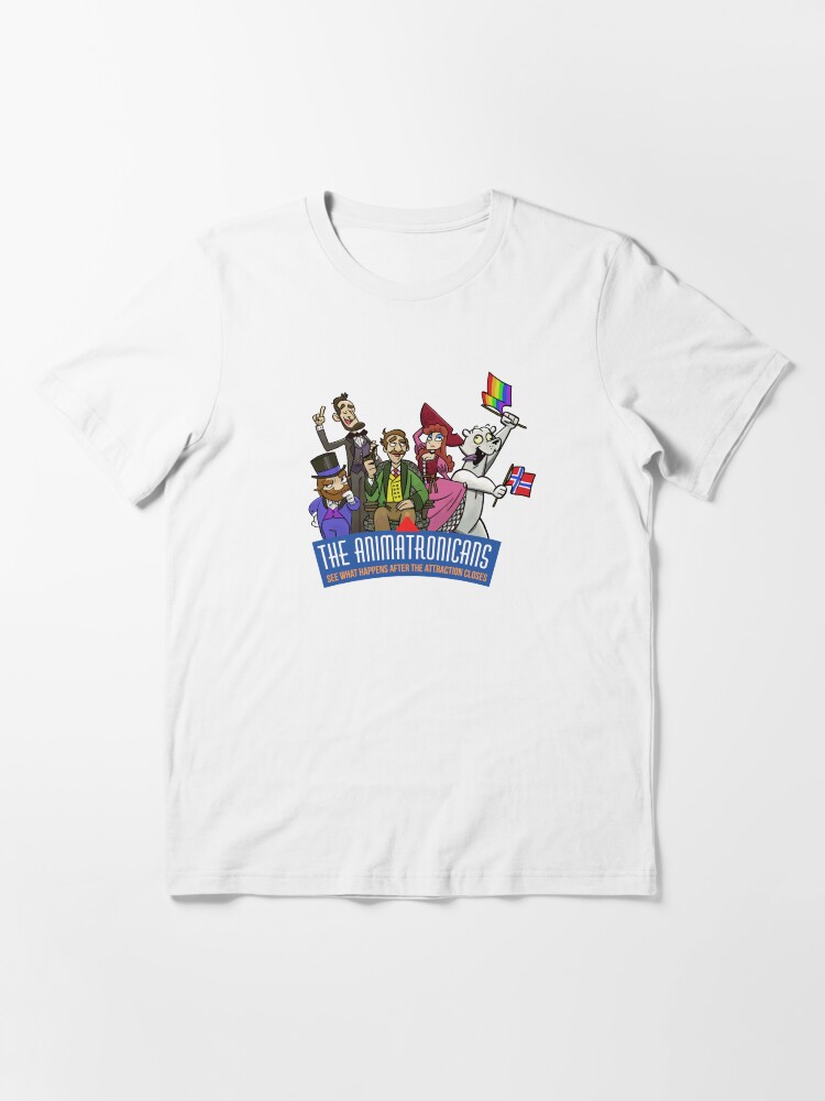 Alternate view of Animatronics logo artwork Essential T-Shirt