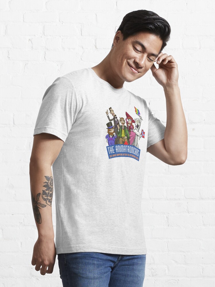 Alternate view of Animatronics logo artwork Essential T-Shirt
