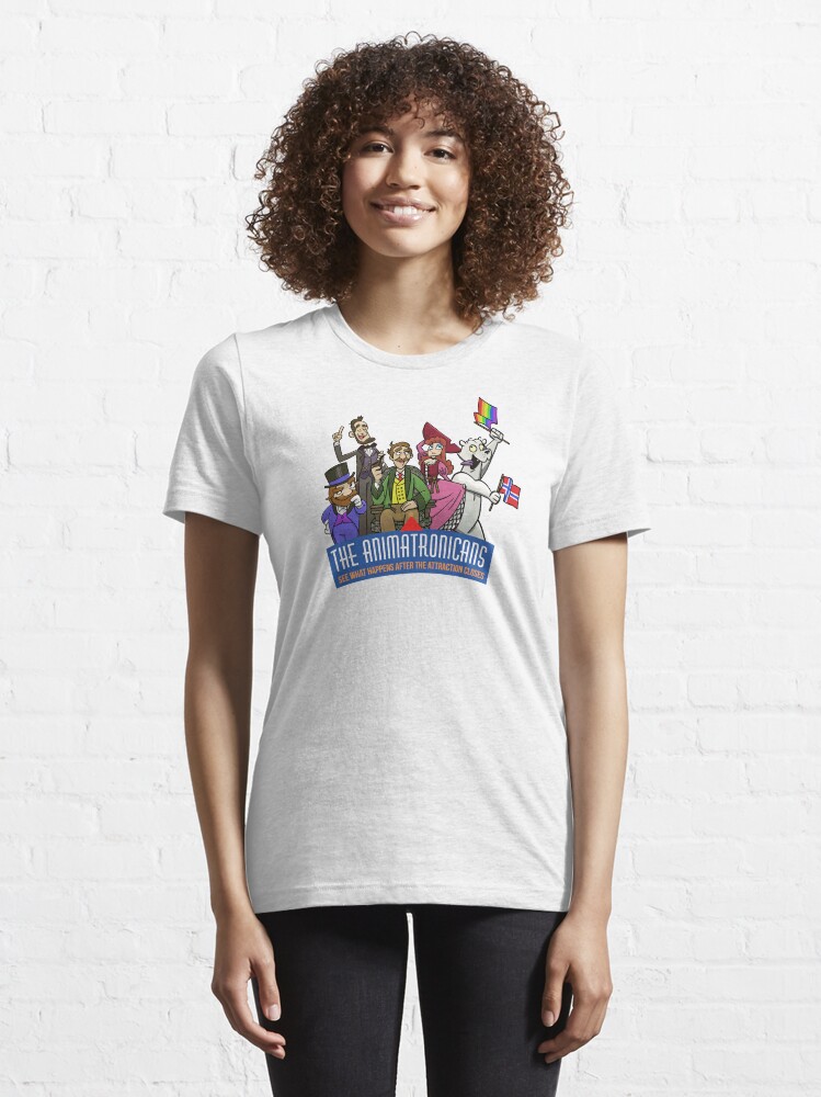 Alternate view of Animatronics logo artwork Essential T-Shirt