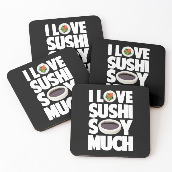 Item preview, I love sushi soy much designed and sold by amilli.