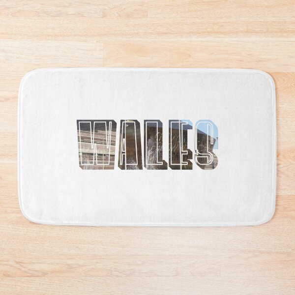 Item preview, Wales word made from landscape - Cardiff bay designed and sold by qlobba.