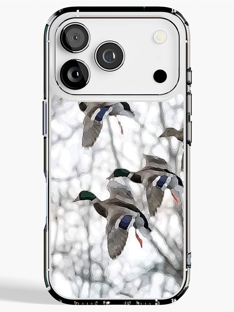 Thumbnail 1 of 5, iPhone Case, DUCKS designed and sold by ROPATROKOLA.