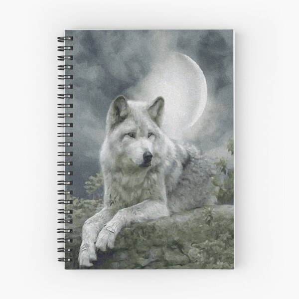 Item preview, The wolf and the Moon designed and sold by ROPATROKOLA.