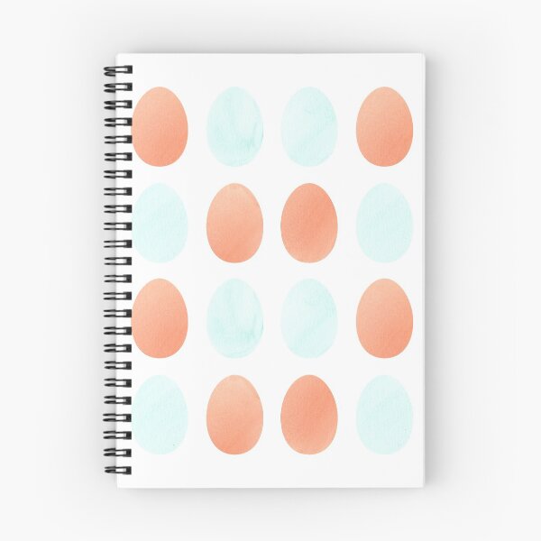 Item preview, Watercolor Egg Pattern designed and sold by Rachael Martin.