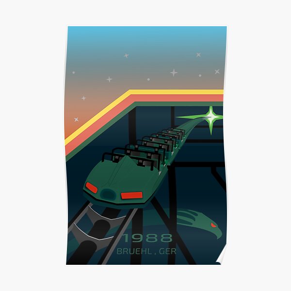 Temple of the Nighthawk Travel Poster Poster