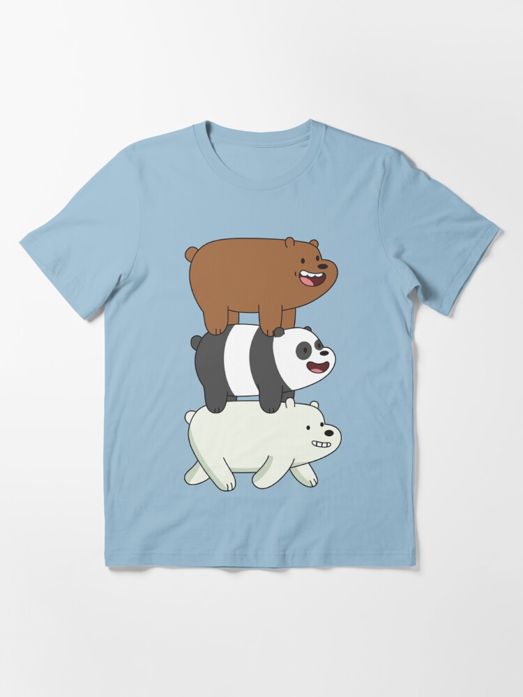 "We Bare Bears" T-shirt by plushism | Redbubble