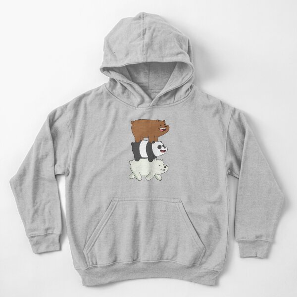 We Bare Bears Kids Pullover Hoodie
