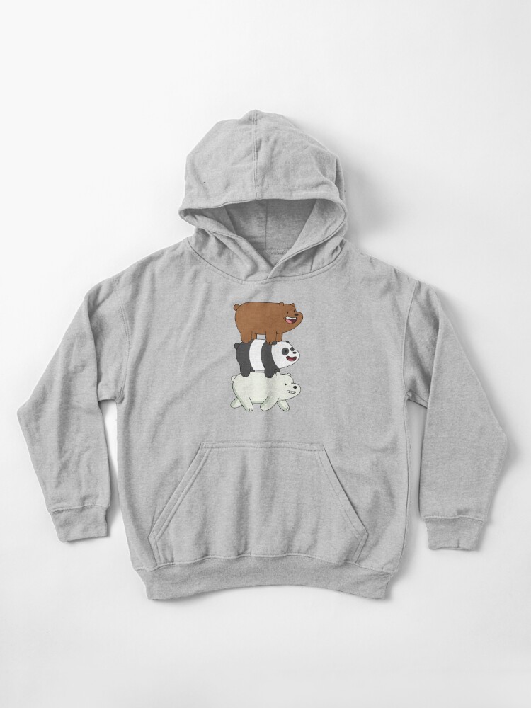 we bare bears hoodie