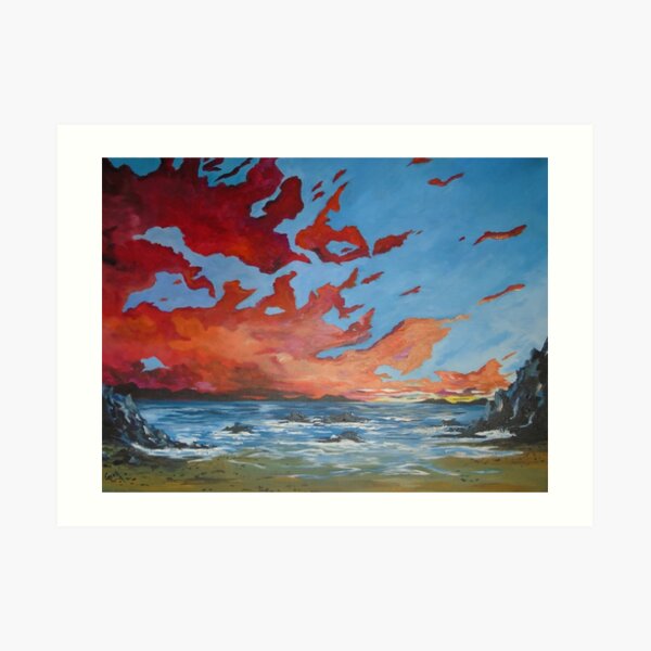 Roaring water bay Art Print