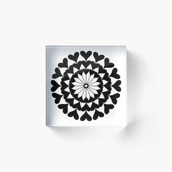 Download White Mandala Hearts Gifts Merchandise Redbubble