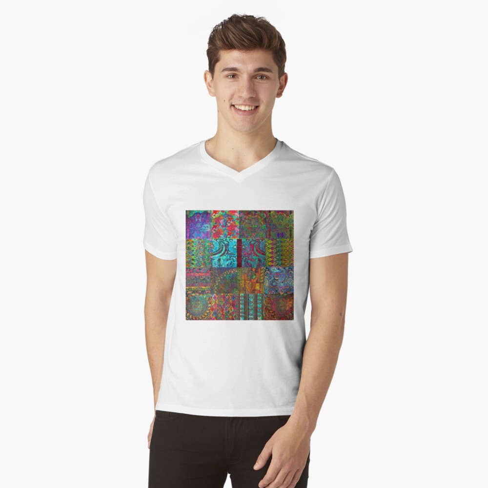 Item preview, V-Neck T-Shirt designed and sold by DanJohnDesign.