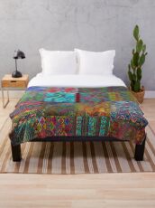 Bohemian Wonderland Throw Blanket
