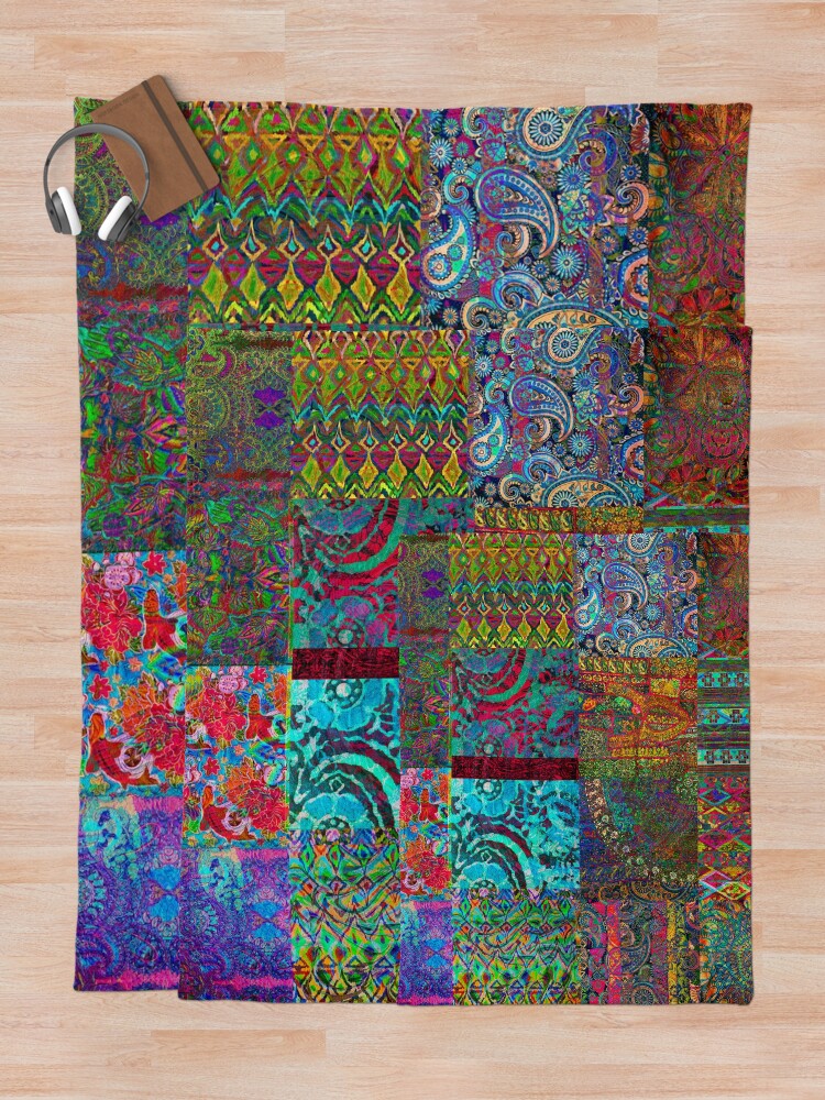 Alternate view of Bohemian Wonderland Throw Blanket