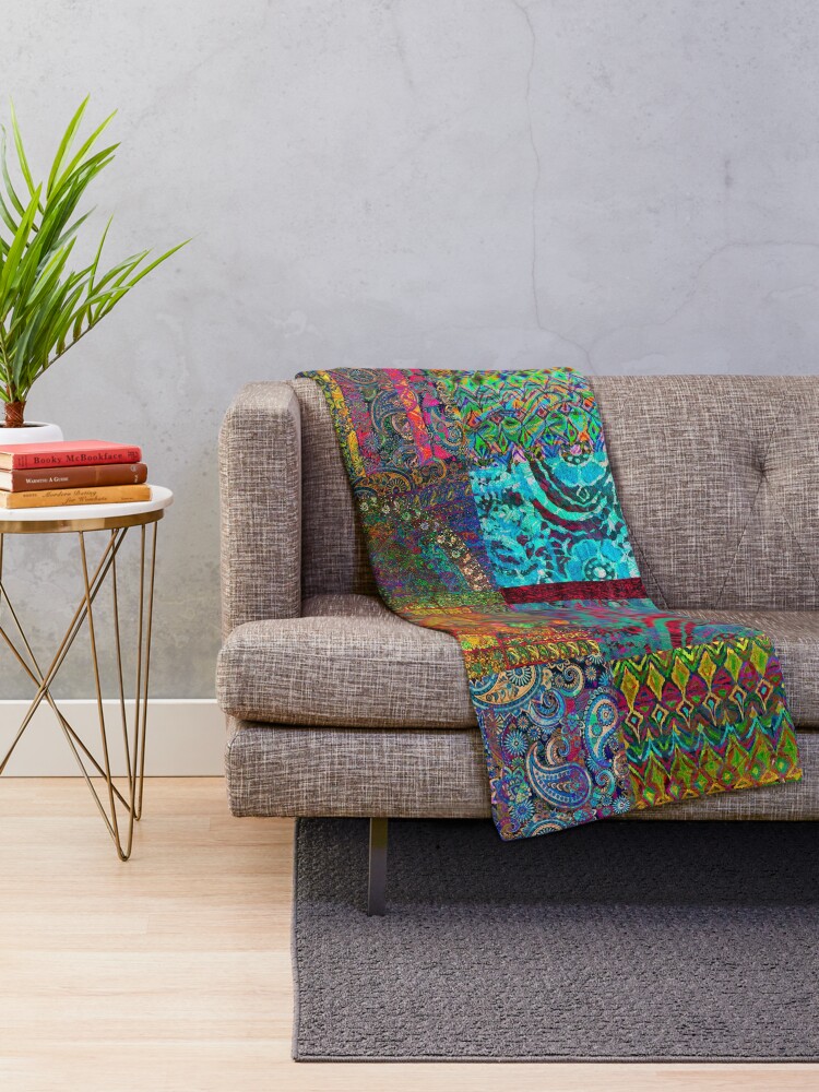 Alternate view of Bohemian Wonderland Throw Blanket