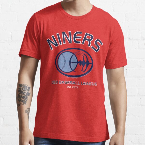 Fifth Sun Men's Star Trek Niners Ds9 Baseball League T-shirt