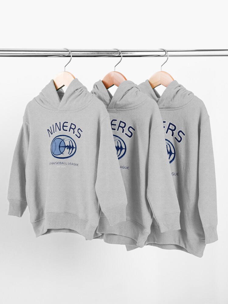 Alternate view of Star Trek Deep Space Nine Niners DS9 Baseball League Toddler Pullover Hoodie