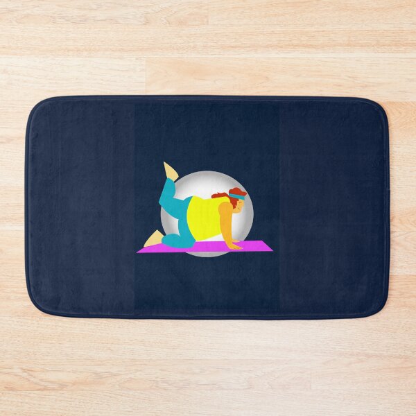 Item preview, Yoga on the moon designed and sold by milenarussell.