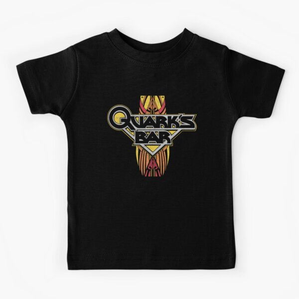 Star Trek Deep Space Nine Quark's Bar Distressed Logo Kids T-Shirt