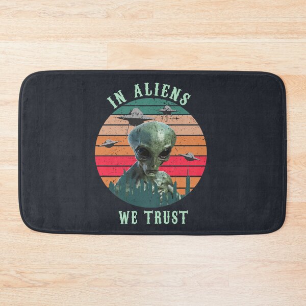 Item preview, In aliens we trust designed and sold by TheaDesign.