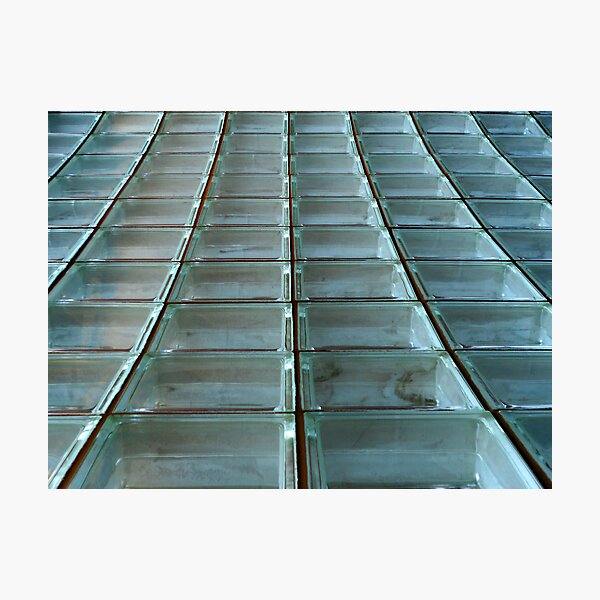 Glass Blocks Photographic Print