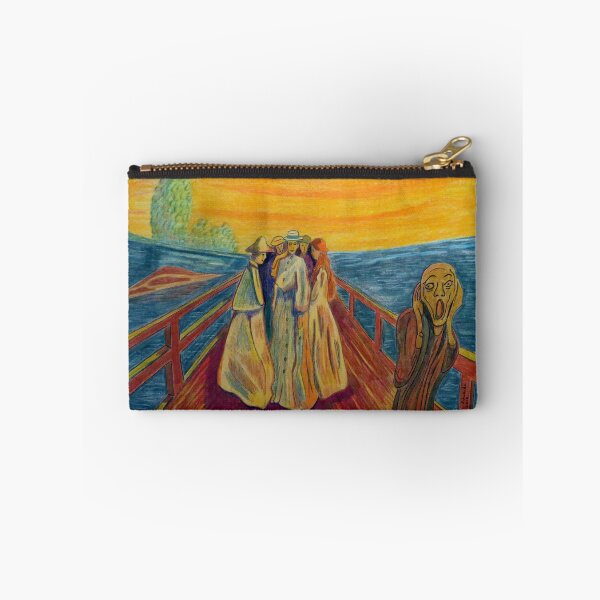 Item preview, 468 - A SCREAM ON THE BRIDGE - DAVE EDWARDS - COLOURED PENCILS - 2019 designed and sold by BLYTHART.
