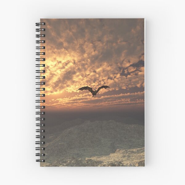 Item preview, Dragon Flying at Sunset designed and sold by algoldesigns.