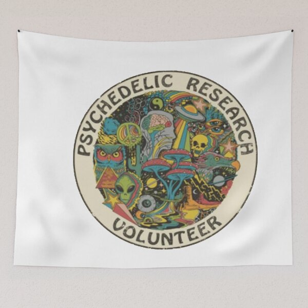 Item preview, Psychedelic Research Volunteer designed and sold by TripoffGeloEDM.