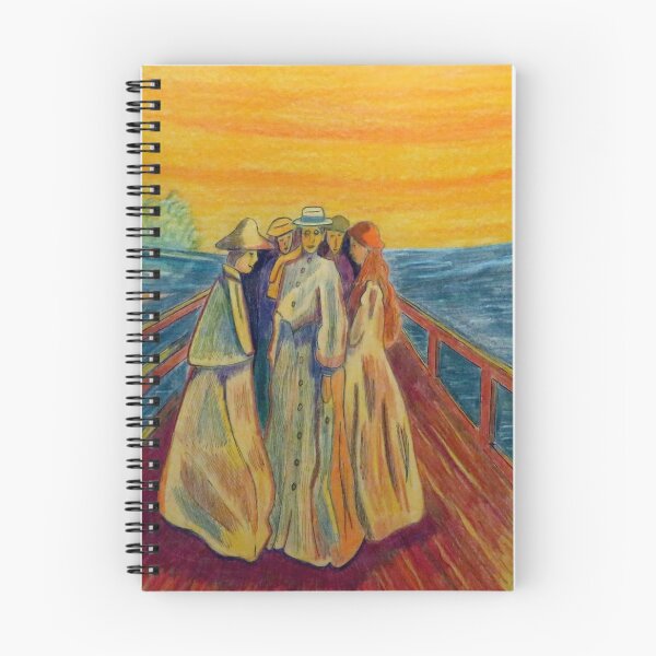 Item preview, 468 - A SCREAM ON THE BRIDGE - DAVE EDWARDS - COLOURED PENCILS - 2019 designed and sold by BLYTHART.